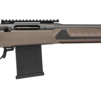 Savage Arms 32679 110 Core Tactical 300 Win Mag 5+1 24" Medium Heavy Fluted Barrel, Arca Rail Forend, Coyote Tan AccuStock w/AccuFit V2 Synthetic Stock, Right Hand