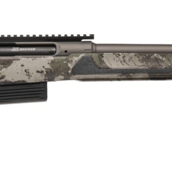 Savage Arms 32805 220 Harvester Full Size 20 Gauge Bolt 2rd 22" Slug Barrel, AccuStock w/AccuFit V2 Savage Woodland Camo Synthetic Stock, Right Hand