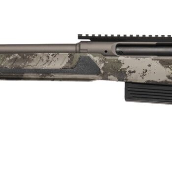Savage Arms 32806 220 Harvester Full Size 20 Gauge Bolt 2rd 22" Slug Barrel, AccuStock w/AccuFit V2 Savage Woodland Camo Synthetic Stock, Left Hand