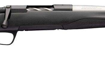 Browning 036116297 X-Bolt 2 Special LR SPR Full Size 300 PRC 3+1 22" Matte Stainless Steel Threaded Barrel, Matte Stainless Steel Drilled & Tapped Receiver, Black Adj Comb & LOP Synthetic Stock, Right