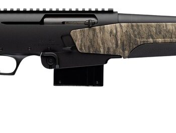 Browning 039034218 BAR Mk4 Full Size 308 Win 10+1 18.50" Matte Blued Fluted Barrel & Aluminum Alloy Receiver w/ Picatinny Rail, Mossy Oak Bottomland Adj Shim Synthetic Stock