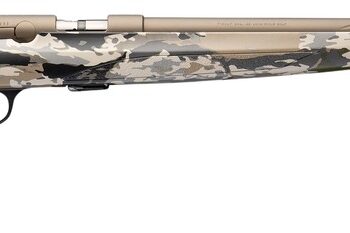 Browning 025260202 T-Bolt Speed 22 LR 10+1 22" Smoked Bronze Cerakote Spiral Fluted Threaded Barrel, Smoked Bronze Cerakote Steel Drilled & Tapped Receiver, Ovix Camo Fixed Synthetic Stock, Right Hand