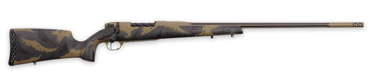 Weatherby MAX01N25RWR6B Mark V Apex 25 WBY RPM 4+1 24" +2 Coyote Tan/Graphite Black Cerakote Fluted Threaded Barrel, Coyote Tan Cerakote Steel Drilled & Tapped Receiver, Tan/Brown Sponge Accents Fixed 2 Weatherby MAX01N25RWR6B Mark V Apex 25 WBY RPM 4+1 24" +2 Coyote Tan/Graphite Black Cerakote Fluted Threaded Barrel, Coyote Tan Cerakote Steel Drilled & Tapped Receiver, Tan/Brown Sponge Accents Fixed