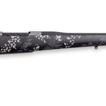Weatherby MBT20N338WR6B Mark V Backcountry 2.0 Ti Full Size 338 WBY RPM 4+1 24" + 2" Graphite Black Cerakote Fluted Threaded Barrel, Titanium Drilled & Tapped Receiver, Fixed Peak 44 Blacktooth Carbon