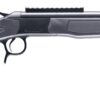 CVA CR4447 Scout 338 ARC 1rd 16.50" Matte Blued Threaded Barrel & Receiver w/DuraSight Rail, Stealth Gray Synthetic Stock 2 192095