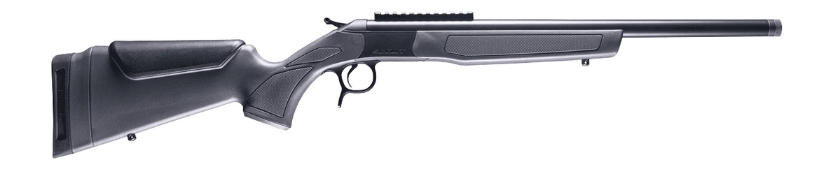 CVA CR4447 Scout 338 ARC 1rd 16.50" Matte Blued Threaded Barrel & Receiver w/DuraSight Rail, Stealth Gray Synthetic Stock 3 CVA CR4447 Scout 338 ARC 1rd 16.50" Matte Blued Threaded Barrel & Receiver w/DuraSight Rail, Stealth Gray Synthetic Stock