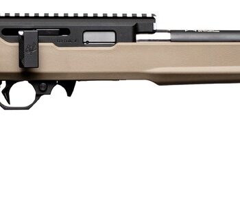 Angstadt Arms AAVV22BMFR Vanquish Summit 22 LR 10+1 18.50" Black Ported Barrel, Black Hardcoat Anodize Aluminum Receiver w/Picatinny Rail, Flat Dark Earth Magpul X-22 Hunter Synthetic Stock