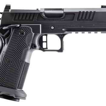 Alpha Foxtrot AA39X2CIG-XDBK17 AF1911 Romulus 10mm Auto 18+1 4.25" Black DLC Stainless Steel Threaded Compensated Barrel, Optic Ready/Serrated Slide & Frame w/Beavertail & Picatinny Rail, RMSc/RMR Foo