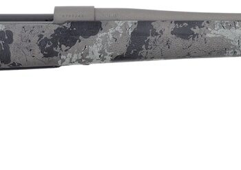 Howa HFN270GL 1500 Fence Line 270 Win 5+1 22" Tungsten Cerakote Threaded Barrel, Tungsten Cerakote Aluminum Drilled & Tapped Receiver, Gray Light Camo Fixed Synthetic Stock, Right Hand
