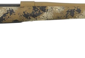 Howa HFN25CRSE 1500 Fence Line 25 Creedmoor 5+1 22" Flat Dark Earth Cerakote Threaded Barrel, Flat Dark Earth Cerakote Aluminum Drilled & Tapped Receiver, Scorched Earth Camo Fixed Synthetic Stock, Ri