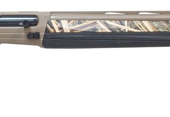 Pointer REXFT21CAMO12 Field Tek FT21 12 Gauge Semi-Auto 3" 5+1 28" OD Green Cerakote Vent Rib Barrel & Aluminum Receiver, Fixed Mossy Oak Shadow Grass Blades Synthetic Stock