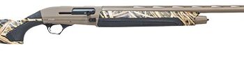 Pointer FT21FDESGB20 Field Tek FT21 Semi-Auto 3" 5+1 28" Flat Dark Earth Cerakote Vent Rib Barrel & Aluminum Receiver, Fixed Mossy Oak Shadow Grass Blades Synthetic Stock
