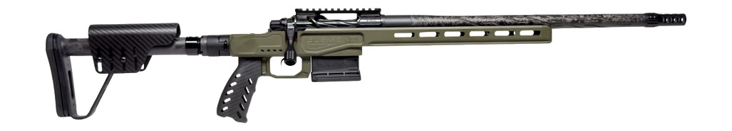 Horizon Firearms HRF-VED-7PRC-20R Venatic DM 7mm PRC 20" SOCOM Black Proof Research CF Threaded Barrel, SOCOM Black Receiver w/Picatinny Rail, ARCA Rail, OD Green Cerakote XLR Element 4.0 Stock, Right 3 Horizon Firearms HRF-VED-7PRC-20R Venatic DM 7mm PRC 20" SOCOM Black Proof Research CF Threaded Barrel, SOCOM Black Receiver w/Picatinny Rail, ARCA Rail, OD Green Cerakote XLR Element 4.0 Stock, Right