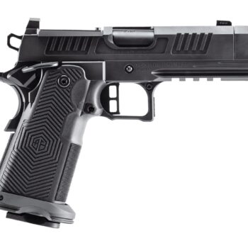 Alpha Foxtrot AA39X1QIG-XDBK19 AF1911 Romulus Compact Frame 9mm Luger 20+1 3.50" Black DLC Threaded Compensated Barrel, Black DLC Stainless Steel Optic Ready/Serrated Slide, Black DLC Stainless Steel