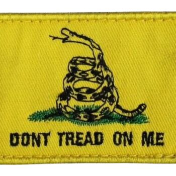 SME FLGDTOMY      DONT TREAD ON ME YELLOW