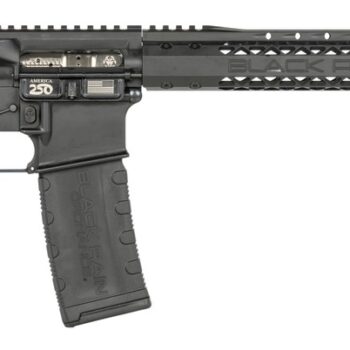 Black Rain Ordnance SSP300BLKABLK SSP  300 Blackout 30+1 16" Black Nitride Threaded Barrel, Black Armor Cerakote Aluminum Receiver w/Picatinny Rail, Magpul MOE SL Black Polymer Stock, Black Magpul Gri