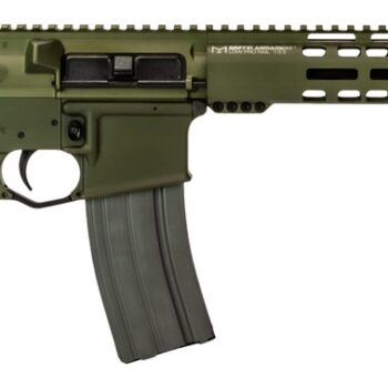 Griffin Armament MK1PATROLWHG-W MK1 Patrol 223 Wylde 30+1 14.50" Black Anodized Barrel, Warhawk Green Anodized Aluminum Receiver w/Picatinny Rail, M-LOK Handguard, Griffin Extreme Condition Black Poly
