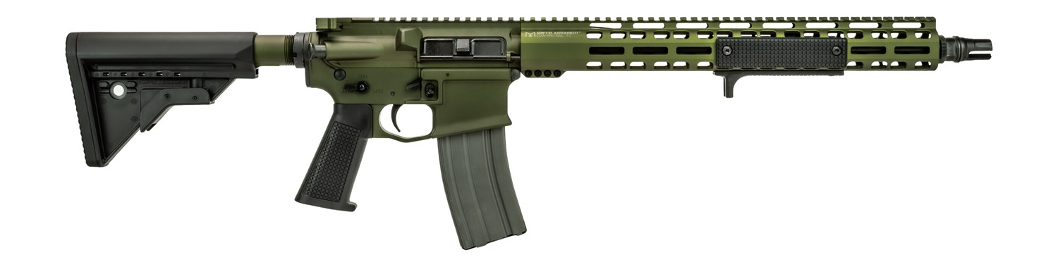 Griffin Armament MK2RECCEWHG-W MK2 RECCE 223 Wylde 30+1 16.10" Black Anodized Barrel, Warhawk Green Anodized Aluminum Receiver w/Picatinny Rail, M-LOK Handguard, Griffin Extreme Condition Black Polyme 3 Griffin Armament MK2RECCEWHG-W MK2 RECCE 223 Wylde 30+1 16.10" Black Anodized Barrel, Warhawk Green Anodized Aluminum Receiver w/Picatinny Rail, M-LOK Handguard, Griffin Extreme Condition Black Polyme