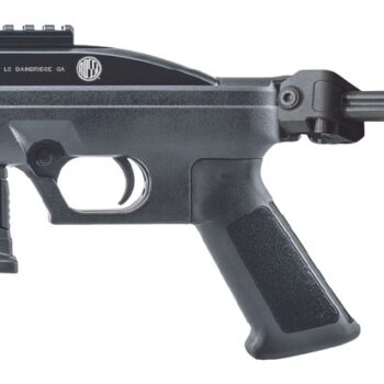 Rossi RS22P6BK-SMPB RS22  22 LR 10+1 6" Black Barrel, Matte Black Polymer Receiver w/Picatinny Rail, Accessory Rail Forend, Black Polymer Pistol Brace, AR Style Grip