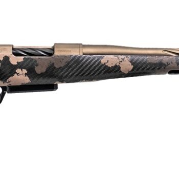 Fierce Firearms ROGSSX22CM18BRS Twisted Rogue XP 22 Creedmoor 3+1 18" Smoked Bronze Cerakote Spiral Fluted Threaded Stainless Steel Barrel, Drilled & Tapped Receiver, BiPod Rail Forend, Sonora Ambush
