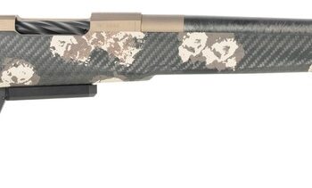 Fierce Firearms  CT Rival XP 2.0 22 Creedmoor 20" Carbon Fiber Threaded Barrel, Smoked Bronze Cerakote Titanium Drilled & Tapped Receiver, Integral Rail Forend, Desert Shadow Camo Adj Comb Carbon Fibe