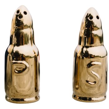 CAMP CBG-1036     SALT AND PEPPER SHAKERS BULLET
