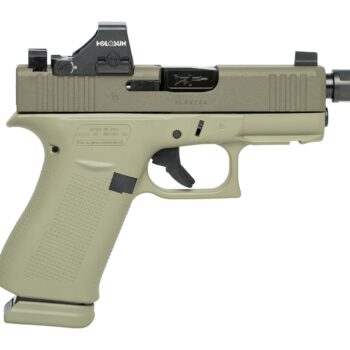 Glock UX4350204NR15ORNINO2G G43X 9mm Luger 15+1 3.41" Steel Serrated Slide Ambidextrous