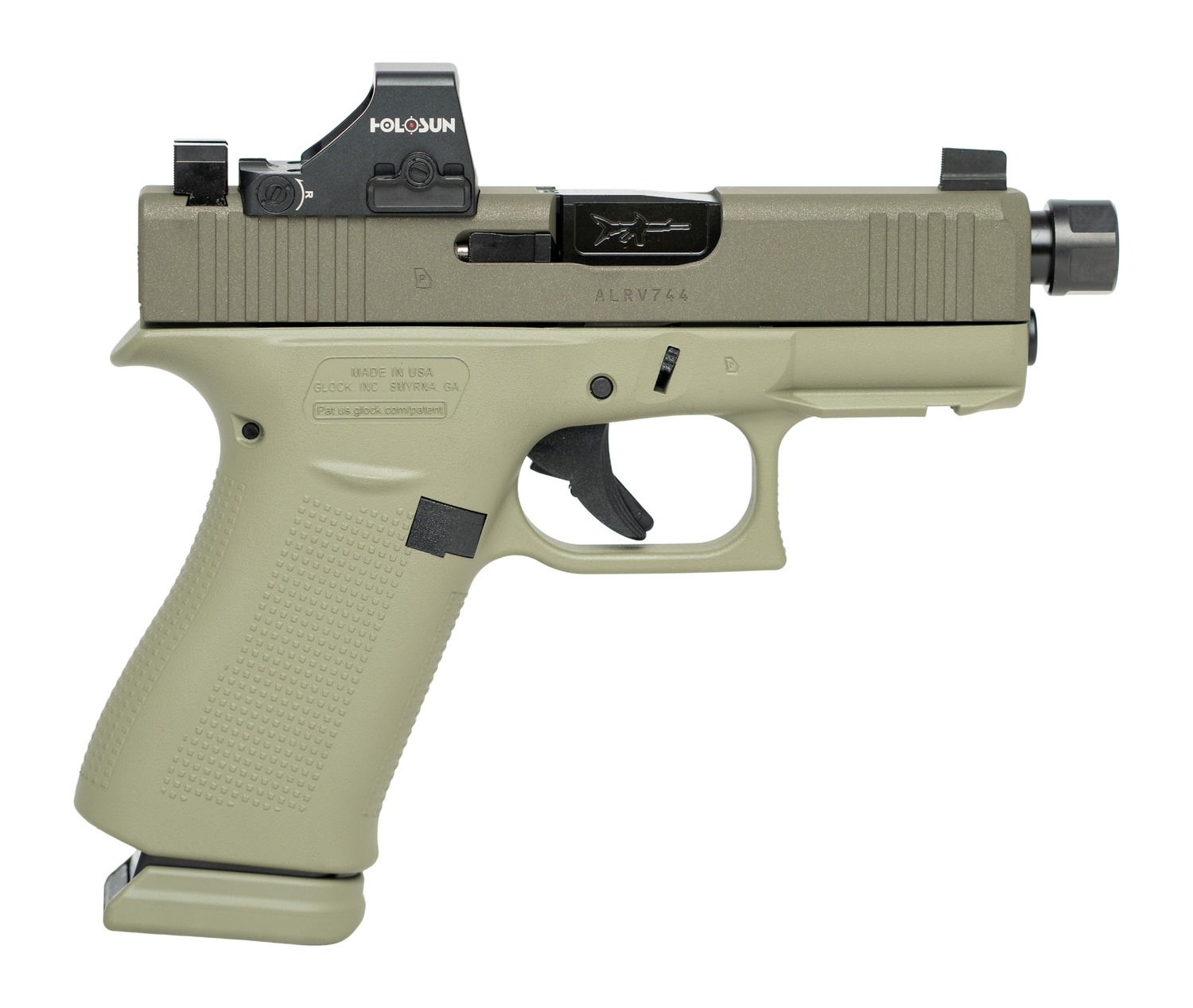 Glock UX4350204NR15ORNINO2G G43X 9mm Luger 15+1 3.41" Steel Serrated Slide Ambidextrous 3 Glock UX4350204NR15ORNINO2G G43X 9mm Luger 15+1 3.41" Steel Serrated Slide Ambidextrous