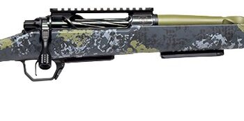 Horizon Firearms HRF-VE2-280A-22R Venatic 2 280 Ackley Improved 22" Sage Green Spiral Fluted Threaded Barrel, Black DLC Receiver w/Picatinny Rail, Arca Rail Forend, Artic Moss Iota EKO X Carbon Fiber
