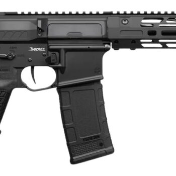 CMMG 30A0ED0-AB Zeroed Banshee Mk4 300 Blackout 30+1 6.50" Black Nitride Threaded Barrel, Black Armor Cerakote Aluminum Receiver w/Picatinny Rail, M-LOK Handguard, Black Polymer CMMG RipBrace, CMMG Ze