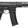 CMMG 94A68CD-AB Zeroed Banshee Mk4 9mm Luger 33+1 6.50" Black Nitride Threaded Barrel, Black Armor Cerakote Aluminum Receiver w/Picatinny Rail, M-LOK Handguard, Black Polymer CMMG RipBrace, CMMG Zeroe 2 198236