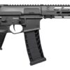 CMMG 94A68CD-TNG Zeroed Banshee Mk4 9mm Luger 33+1 6.50" Black Nitride Threaded Barrel, Tungsten Cerakote Aluminum Receiver w/Picatinny Rail, M-LOK Handguard, Black Polymer CMMG RipBrace, CMMG Zeroed 1 198240