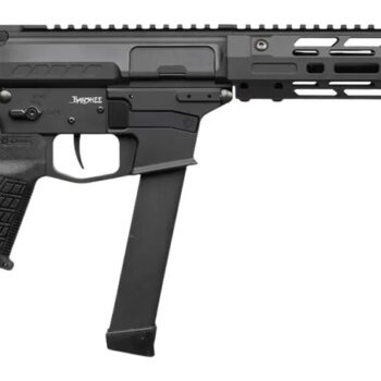 CMMG 99A6832-AB Zeroed Banshee MkGs 9mm Luger 33+1 6.50" Black Nitride Threaded Barrel, Black Armor Cerakote Aluminum Receiver w/Picatinny Rail, M-LOK Handguard, Black Polymer CMMG RipBrace, CMMG Zero
