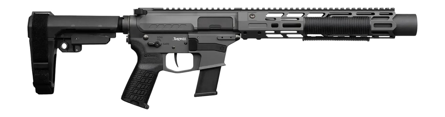 CMMG 45AEA70-TNG MkG 45 ACP 13+1 6.50" Black Nitride Threaded Barrel. Tungsten Cerakote Aluminum Receiver w/Picatinny Rail, M-LOK Handguard, Black Polymer CMMG RipBrace, CMMG Zeroed Grip, Ambidextrous 2 CMMG 45AEA70-TNG MkG 45 ACP 13+1 6.50" Black Nitride Threaded Barrel. Tungsten Cerakote Aluminum Receiver w/Picatinny Rail, M-LOK Handguard, Black Polymer CMMG RipBrace, CMMG Zeroed Grip, Ambidextrous