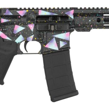 Shark Coast Tactical SCC07237MIA-P Miami  5.56 NATO 30+1 10.50" Black Nitride Threaded Barrel, Aluminum Receiver w/Picatinny Rail, M-LOK Handguard, Polymer SB Tactical SBA3 Brace, Polymer Grip