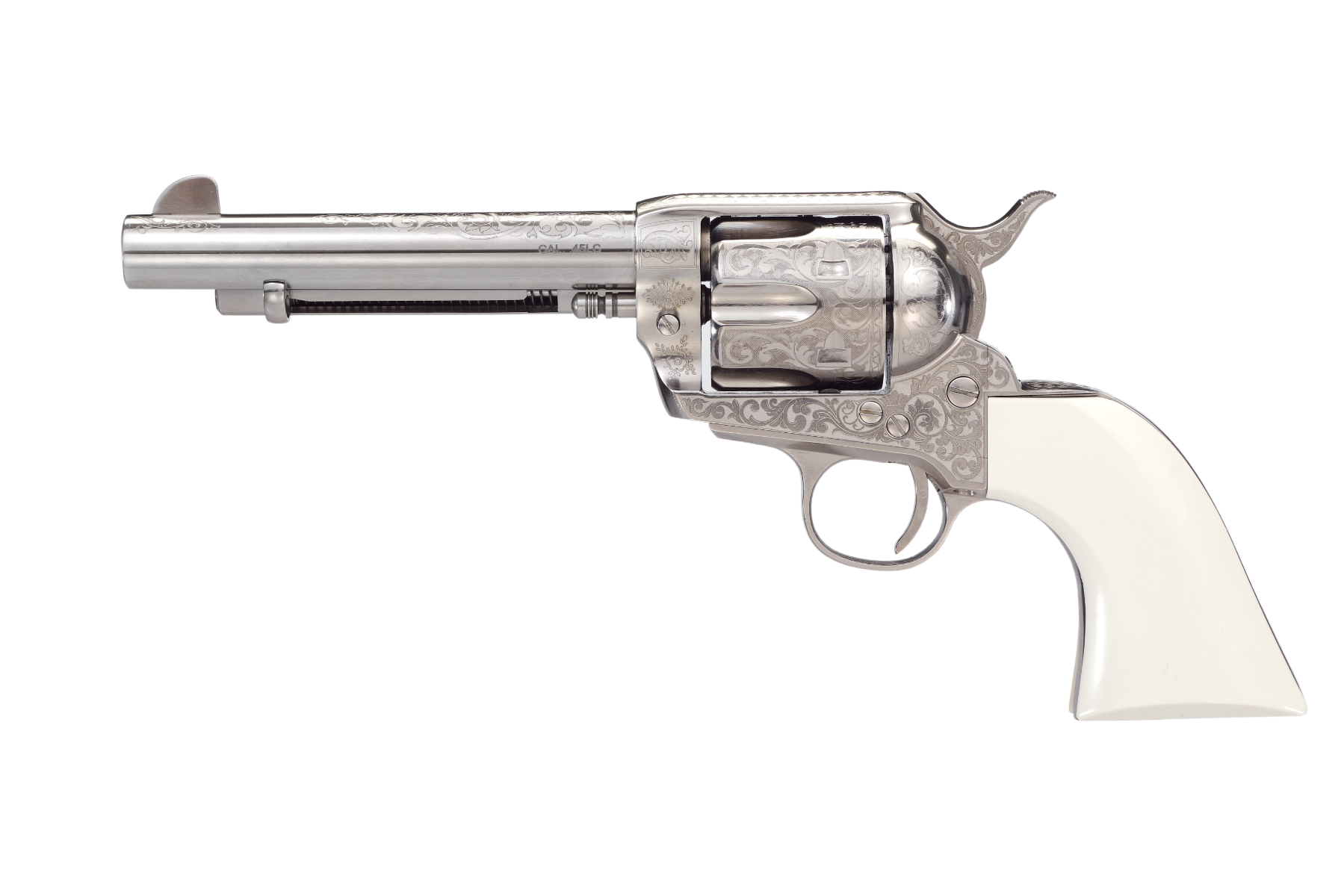TAYLOR'S & COMPANY 1873 OL 45LC NKL/IVORY 5.5" 3 TAYLOR'S & COMPANY 1873 OL 45LC NKL/IVORY 5.5"