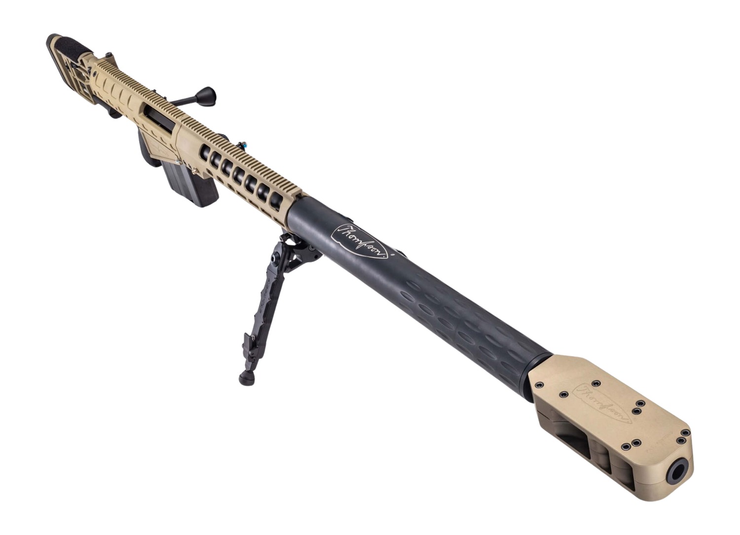 Thompson TAO50FDE TAO50 50 BMG 10+1 29" Black Barrel, Flat Dark Earth Anodized Receiver w/Picatinny Rail, Barrett Accu-Tac Bipod, Black Polymer Magpul PRS Gen3 Stock, Magpul MOE+ Grip 3 Thompson TAO50FDE TAO50 50 BMG 10+1 29" Black Barrel, Flat Dark Earth Anodized Receiver w/Picatinny Rail, Barrett Accu-Tac Bipod, Black Polymer Magpul PRS Gen3 Stock, Magpul MOE+ Grip