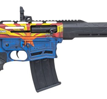 Citadel CBOSS2512-AZ Boss25  12 Gauge 3" 5+1 18.75" Threaded Barrel, Arizona Flag Steel Receiver w/Picatinny Rail, Adj Comb Synthetic Butt Stock, Picatinny Rail Forend, Polymer Grip