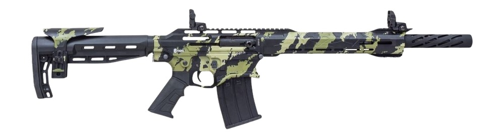 Citadel CBOSS2512-VECG Boss25 12 Gauge 3" 5+1 18.75" Threaded Barrel, Vector Green Camo Steel Receiver w/Picatinny Rail, Adj Comb Synthetic Butt Stock, Picatinny Rail Forend, Polymer Grip 2 Citadel CBOSS2512-VECG Boss25 12 Gauge 3" 5+1 18.75" Threaded Barrel, Vector Green Camo Steel Receiver w/Picatinny Rail, Adj Comb Synthetic Butt Stock, Picatinny Rail Forend, Polymer Grip