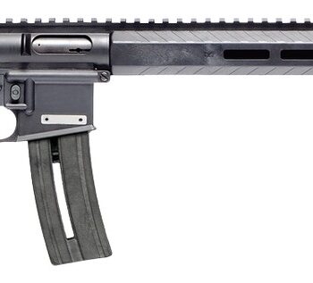 Mountain Billy Gun Lab MBGL-GOAT15-TB-1-HC Goat-15 Helium 22 LR 10+1 16" Black Threaded Barrel, Black Polymer Receiver w/Picatinny Rail, M-LOK Handguard, Black Adj 7 Position Polymer Buttstock, Black