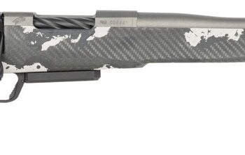 Fierce Firearms RIVSSX22CM18GP Twisted Rival XP 2.0 22 Creedmoor 3+1 18" Glacier Cerakote Spiral Fluted Threaded Barrel, Stainless Steel Drilled & Tapped Receiver, Arca Rail Forend, Phantom Camo Push