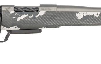 Fierce Firearms RIVSSX7PRC22GP Twisted Rival XP 2.0 7mm PRC 3+1 22" Glacier Cerakote Spiral Fluted Threaded Barrel, Stainless Steel Drilled & Tapped Receiver, Arca Rail Forend, Phantom Camo Push Butto