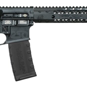 Black Rain Ordnance BRO-AMFLAG-BLKOUT-250 Spec15 250th Anniversary 5.56 NATO 30+1 16" 250th Anniversary Engraving Aluminum Receiver w/Picatinny Rail, Magpul MOE SL Black Polymer Stock. Black Magpul Gr