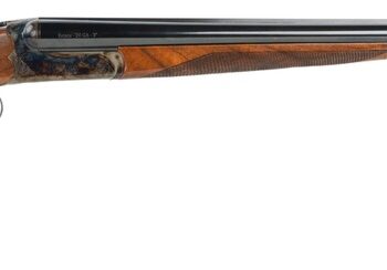 Dickinson LLC  Estate 20 Gauge Break Open 3" 2rd 28" Side By Side Barrel, True Bone-Charcoal Case Hardening Receiver, English Style Turkish Walnut Stock