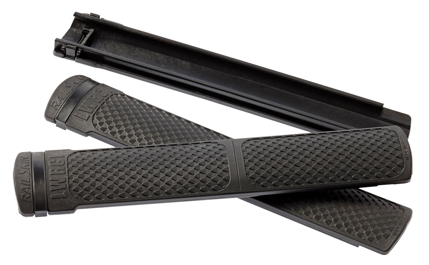 LWRC 2000071A01 Railskins Black Polymer 6.25" Long 3 LWRC 2000071A01 Railskins Black Polymer 6.25" Long