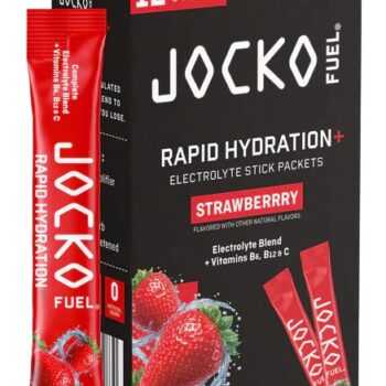JOCKO 29283 RAPID HYDRATION POWDER STRAWBERRY 12PK