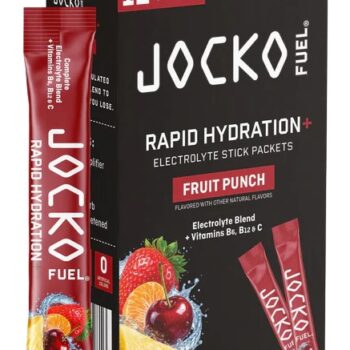 JOCKO 29281 RAPID HYDRATION POWDER FRUIT PNCH 12PK