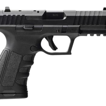 MAC 15000601 RA-9 Full Size 9mm Luger 17+1 4.25" QPQ Tenifer Cerakote Steel Optic Ready Slide, Tenifer QPQ Polymer Frame w/Picatinny Rail, Polymer Grip, RMR Footprint, Ambidextrous