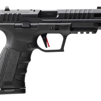 MAC 15000602 RA-9 Defense S 9mm Luger 17+1 4.75" QPQ Tenifer Cerakote Steel Lightening Cut/Optic Ready Slide, Tenifer QPQ Polymer Frame w/Picatinny Rail, Polymer Grip, RMR Footprint, Ambidextrous