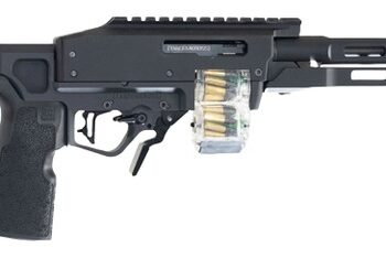 TandemKross FA41N0603BBB1 ADX Race Sports South Exclusive 22 LR 10+1 16.50" Black QPQ Threaded Barrel, Black Anodized Aluminum Receiver w/Picatinny Rail, Black TK Folding Aluminum Stock, Polymer Grip,